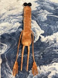 Image 3 of Large Marcus the Worm Minky Plushie