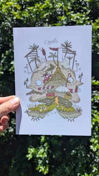 A5 Print Built on me