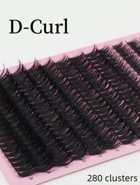 Image 4 of KIT EXTENSION DE CILS - Vison de grande capacité de 2 boîtes - 60D Curl 0,31 pouces-0,63 pouces 