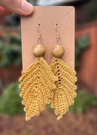 Image 2 of Leaf Earrings