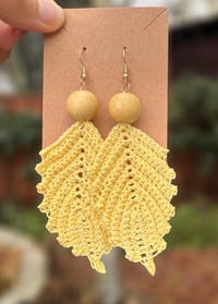 Image 5 of Leaf Earrings