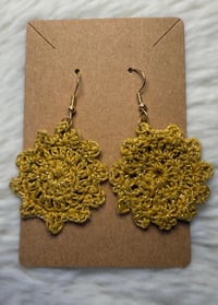 Image 2 of Medallion Earrings