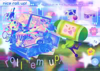 Katamari Collage Print