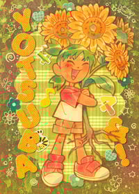 Yotsuba Collage Print