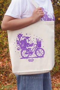Image 1 of Wizard Ghost (Magic Bike) - Tote Bag