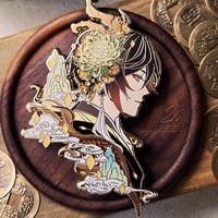 Image 1 of [On Hand] Genshin Impact Kanzashi Series - Zhongli & Childe