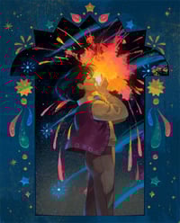 Swallowing a Star Print