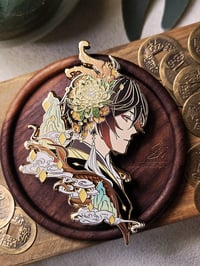 Image 2 of [On Hand] Genshin Impact Kanzashi Series - Zhongli & Childe