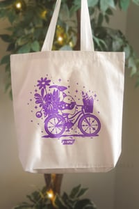 Image 2 of Wizard Ghost (Magic Bike) - Tote Bag