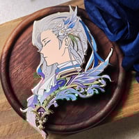 Image 1 of [On Hand] Genshin Impact Kanzashi Series - Wriothesley & Neuvillette