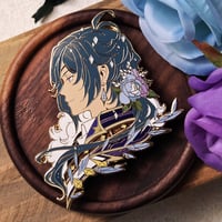 Image 1 of [On Hand] Genshin Impact Kanzashi Series - Diluc & Kaeya