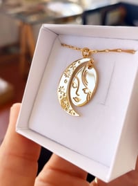 Image 1 of Collaboration Adolie Day x Marine Mistake | Collier Lunaire  | Edition limitée