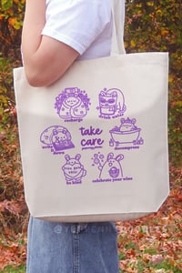 Image 2 of Take Care - Tote Bag