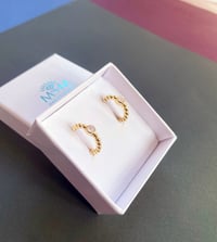 Image 1 of Créoles Lotti | Pierre de lune