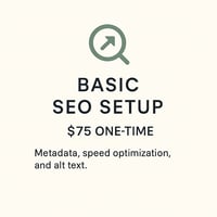 Image 1 of Basic SEO Setup
