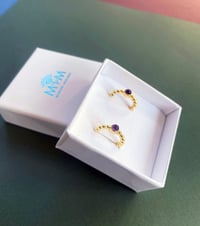 Image 1 of Créoles Lotti | Améthyste