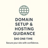Image 1 of  Domain Setup & Hosting Guidance