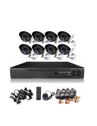 R4000 CCTV 8 channel installation (outdoor camera)