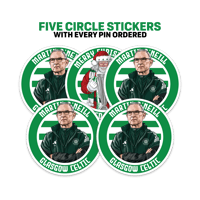 Image 2 of Martin O'Neill Pin Badge - Limited to 500 - Pre-Order