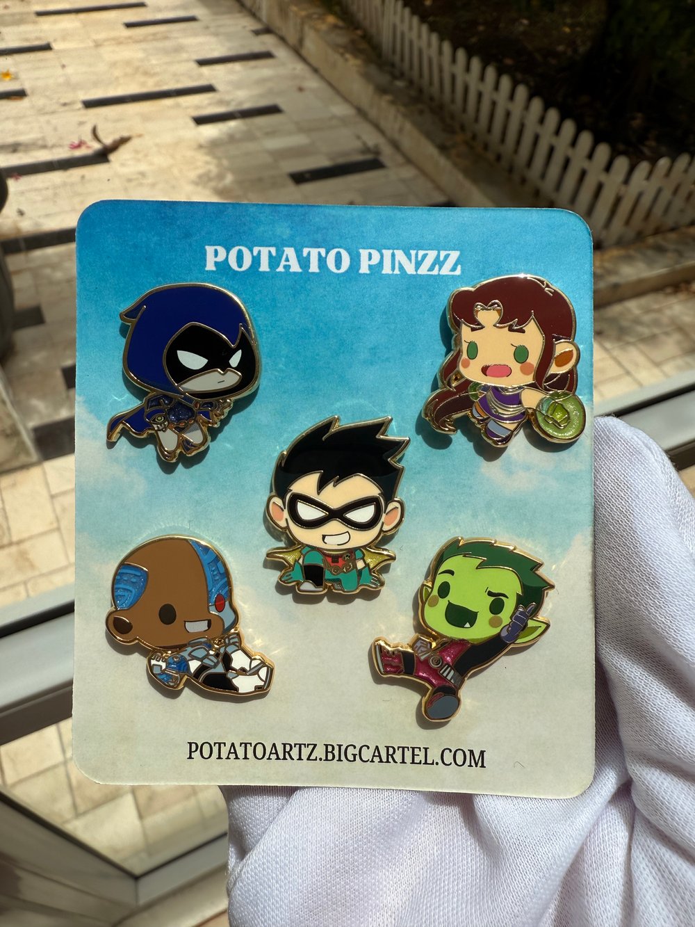Image of Teen Titans Minis!! In Hands Extras!