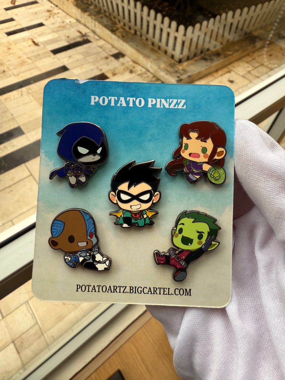 Image of Teen Titans Minis!! In Hands Extras!