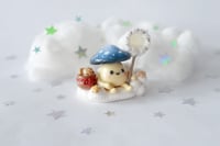 Image 3 of Star-Catcher Mushroom - Miniature Clay Desk Buddy