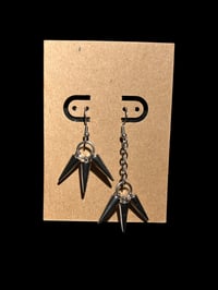 Image 4 of Dainty Pointe Earrings