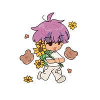 Image 5 of (PREORDER) Haechan Rainbow bear keychain