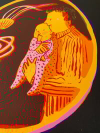 Image 4 of Dad and Baby at the Aquarium