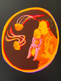 Image 1 of Dad and Baby at the Aquarium