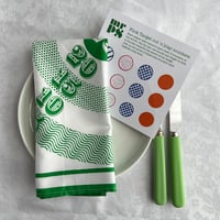 Image 4 of Set of 4 Different Board Game Table Napkins