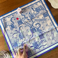 Image 5 of Set of 4 Different Board Game Table Napkins