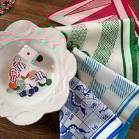 Image 1 of Set of 4 Different Board Game Table Napkins