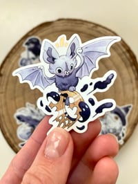 Image 3 of Inktober 2025 Sticker with Gold