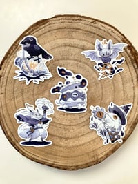 Image 1 of Inktober 2025 Sticker with Gold