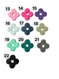 Image 9 of Les interchangeables - Fleur Joia - 46 COLORIS AU CHOIX - CUIR ET PAILLETTES 