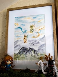 Image 2 of - Nom d'une feuille - </br> Original et print </br> <FONT size="4pt">21x29cm</FONT>