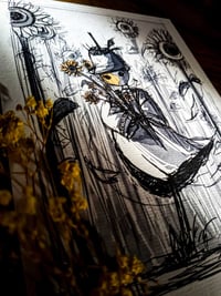 Image 1 of - PRINT - </br> Inktober 2024 </br> <FONT size="4pt">14,8x21cm</FONT>