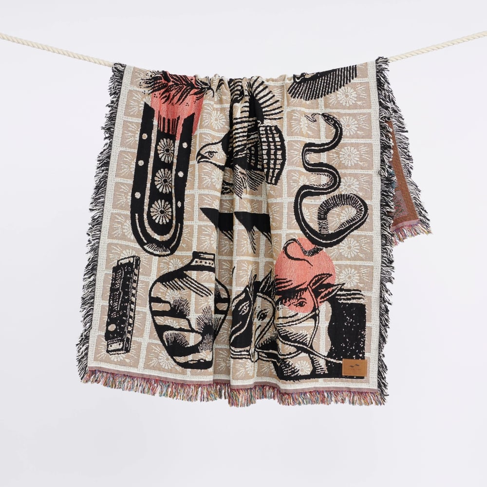 MUDGETT TAPESTRY BLANKET