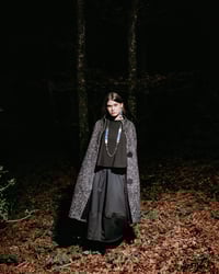 Image 3 of FORESTA COLLANA LUNGA CON OVALI IN ARGENTO