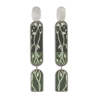 Image 3 of ORECCHINI LUNGHI FORESTA