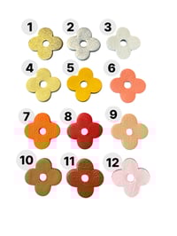 Image 4 of Les interchangeables - etoile - 46 COLORIS AU CHOIX - CUIR ET PAILLETTES 