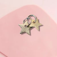 Image 1 of Les interchangeables - etoile - 46 COLORIS AU CHOIX - CUIR ET PAILLETTES 