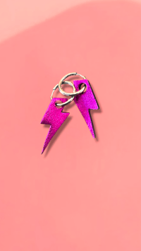 Image 3 of Les interchangeables - ECLAIR ZEBRA - 46 COLORIS AU CHOIX - CUIR ET PAILLETTES 