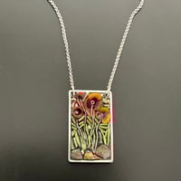 Image 2 of Dancing Poppies Pendant
