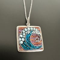 Image 2 of Square Wave Pendant