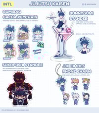 JJK Acrylic Merchandise