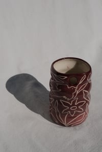 Image 3 of The SoulShine Co. Wavy Straw Cup - Sangria