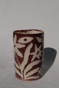 Image 6 of The SoulShine Co. Grip Straw Cup - Sangria 