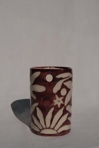 Image 4 of The SoulShine Co. Grip Straw Cup - Sangria 